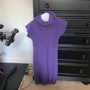 Vguc size small purple Benetton sweater dress